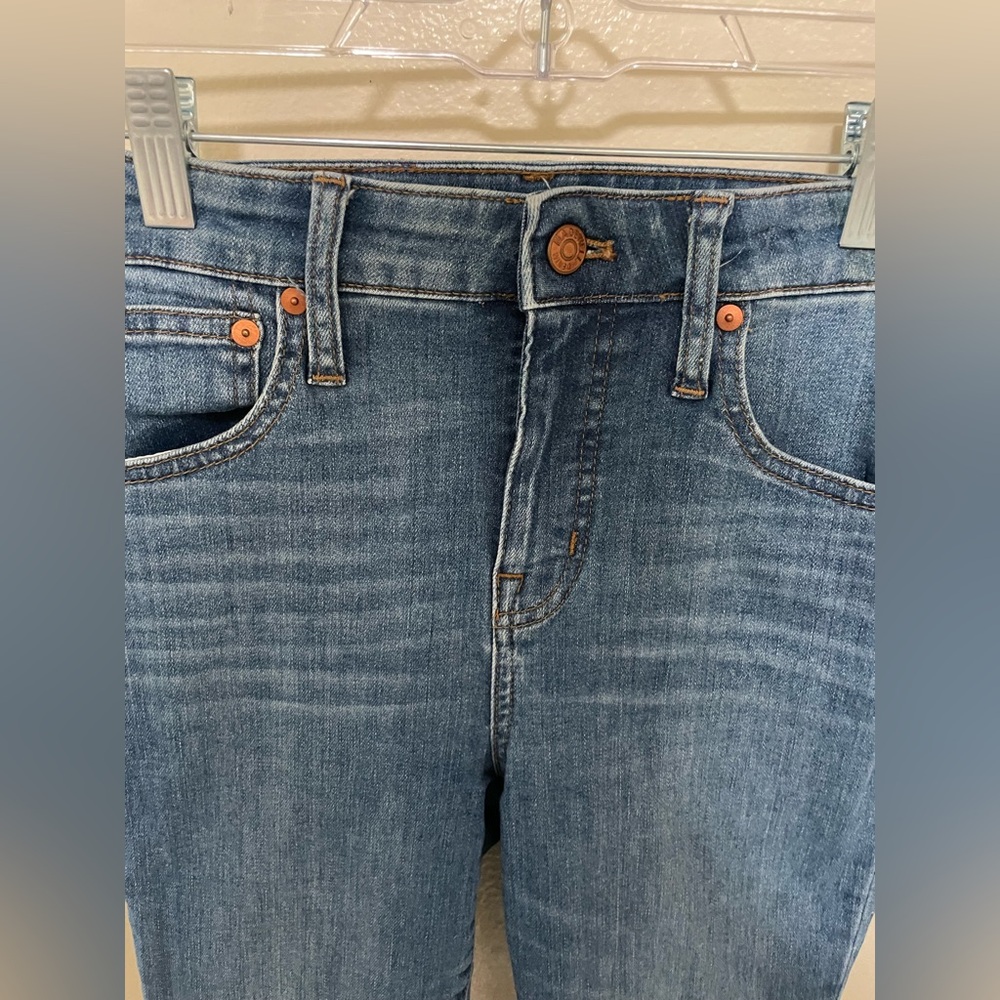 ✨Women’s Madewell Jeans Curvy Cali Demi-Boot Size 25P - Picture 4 of 11